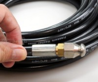 PWSH-01 Sewer / Drain Cleaning Hose with Polymer Adapter for Bosch/Black & Decker Wash Guns 10 / 15 / 20 meters