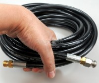 PWSH-02 Sewer / Drain Cleaning Hose with Polymer Adapter for Kawasaki/Fujihama Wash Guns 10 / 15 / 20 meters