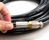 PWSH-06 Sewer / Drain Cleaning Hose with Polymer Adapter for Lavor Wash Guns 10 / 15 / 20 meters