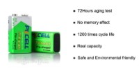 9V250 Pre-Charged Ni-MH Rechargeable Battery 9V 250mAh