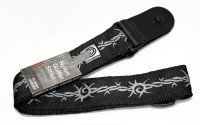 44A04 Woven Guitar Strap (Barbed Wire)