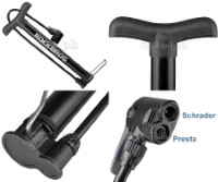 A320 High Pressure 120psi Aluminum Alloy Mini Floor Pump