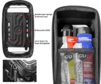 B70 Hard Shell Bike Handlebar Bag with 6.2 Inch TouchScreen Phone Case