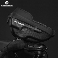 B70 Hard Shell Bike Handlebar Bag with 6.2 Inch TouchScreen Phone Case