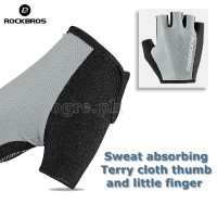 S099 Half-Finger Sports Gloves (Gray/Black)