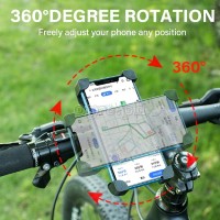 SZ5001 Universal Adjustable Mobile Phone Cradle for Bicycle Handlebars