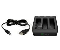 S-G5 3-Channel USB Charger for HERO5/6