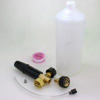 PWF-04 Professional Snow Foam Lance Kit for Karcher HD Series (Brass Body / Twist Lock Adapter)