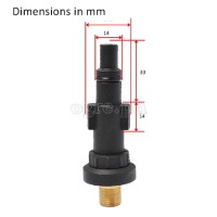 PWF-06 Professional Snow Foam Lance Kit for Lavor (Brass Body / Polymer Adapter)