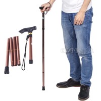 PY-GZ017 Foldable Aluminum Walking Cane