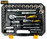 15145 94pcs ¼” & ½” Drive Industrial Sockets and Bits Set