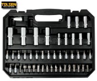 15145 94pcs ¼” & ½” Drive Industrial Sockets and Bits Set