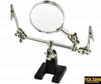 38090 Mini Helping Hand with 62mm (2.4") 3x Magnifier
