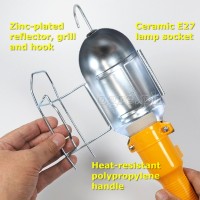 60050 Hanging Work Lamp / Trouble Light with 5m Cord
