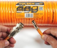 73152 Air Hose with Quick-Release Fittings