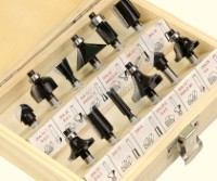 75680 12pcs Carbide Router Bits Set