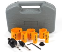 75861 9pcs Bi-Metal Hole Saw Set