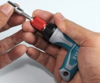 TACSD30186 24 Pcs T-Handle Ratchet with Bits Set