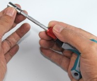 TACSD30186 24 Pcs T-Handle Ratchet with Bits Set