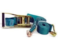 THTRS3101 Heavy-Duty 3-Ton Ratchet Straps Set 50mmx10M