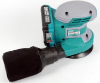 TROSLI2001S Cordless Orbital Sander Set (with 20V Lithium-Ion Battery and Charger)