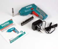 TSDLI0401 Lithium-Ion Cordless Screwdriver Kit 4V