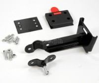 BSK-MM02QR Removable Metal Mesh Basket with Quick-Release Clamp-on Stem Mount