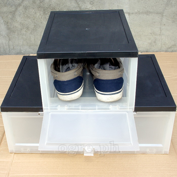 3J-106B High Quality Drop Front Shoebox Black Top