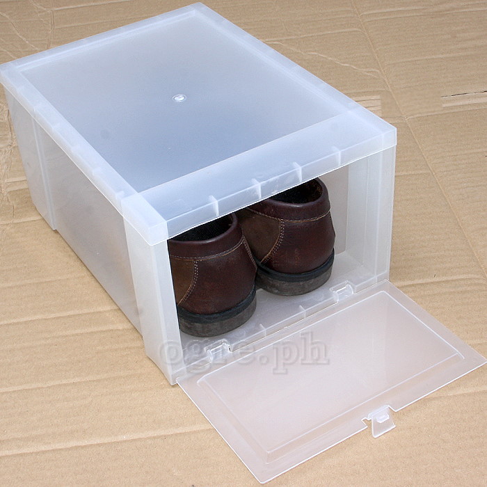 3J-106C High Quality Drop Front Shoebox Translucent Top