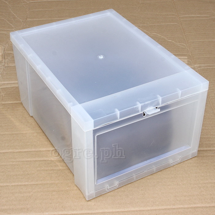 3J-106C High Quality Drop Front Shoebox Translucent Top