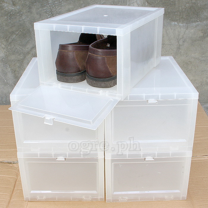 3J-106C High Quality Drop Front Shoebox Translucent Top