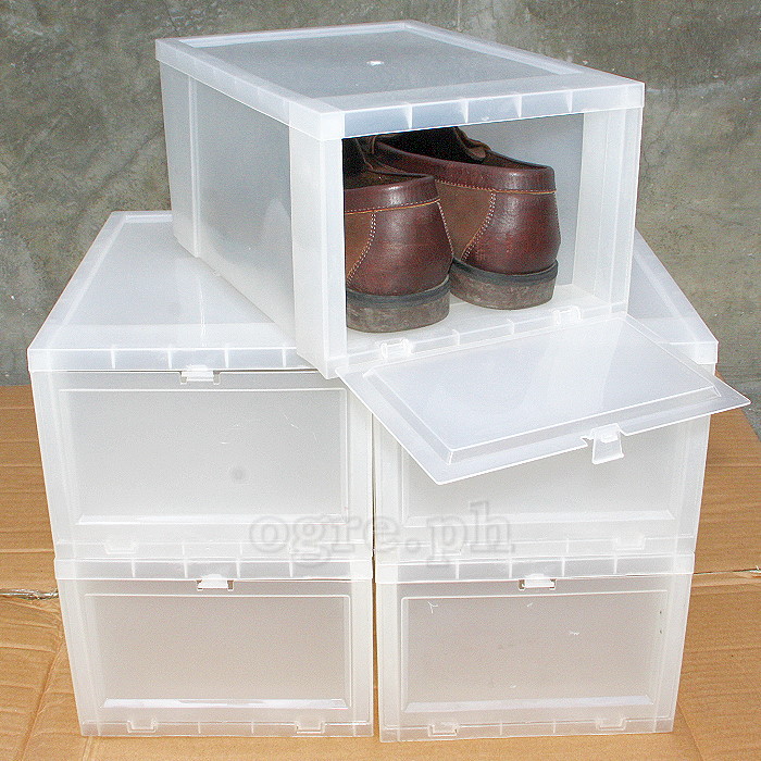 3J-106C High Quality Drop Front Shoebox Translucent Top