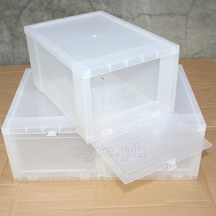 3J-106C High Quality Drop Front Shoebox Translucent Top
