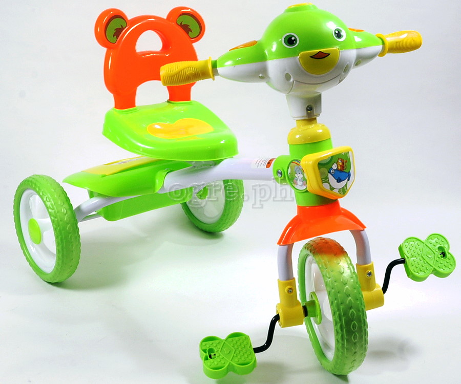 108A Kids Trike with Music and Lights and Cartoon Handlebar (Model )