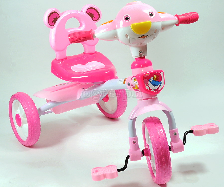 108A Kids Trike with Music and Lights and Cartoon Handlebar (Model )