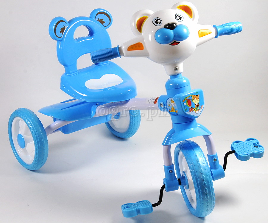 108D Kids Trike with Music and Lights and Cartoon Handlebar (Model )