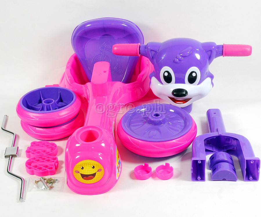 A11 Kids Trike with Doggy Face Handlebar and EVA Wheels (Model )