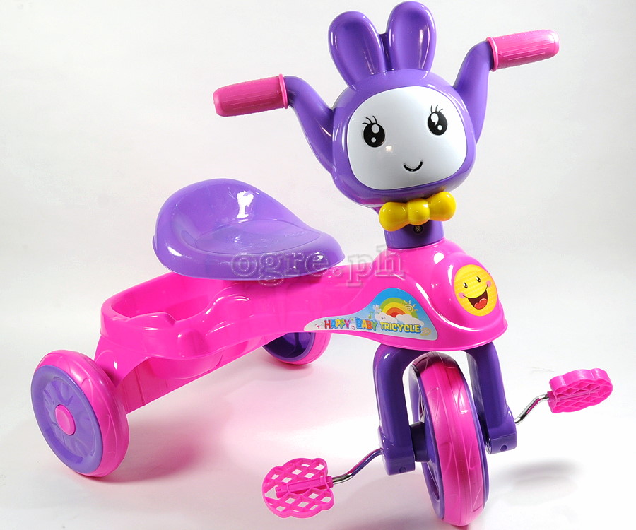 A12 Kids Trike with Bunny Face Handlebar and EVA Wheels (Model  )