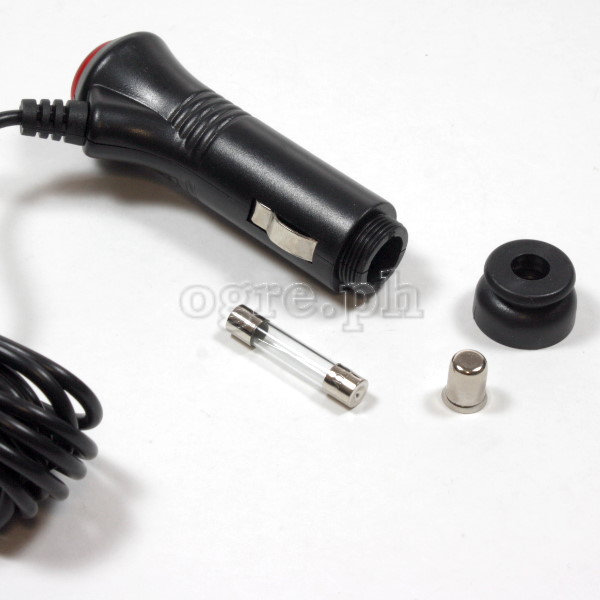 DCA-01S 12V DC Car Adapter with 5.5 Male Plug with Switch