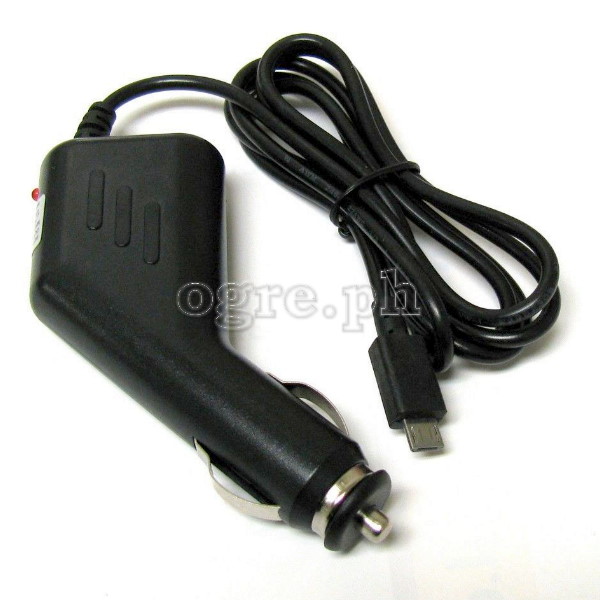 DCA-03 12V DC Car Adapter with Micro USB Plug