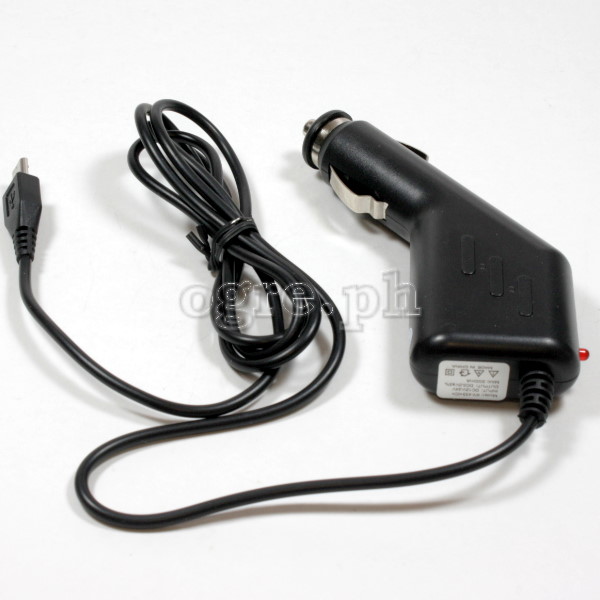 DCA-03 12V DC Car Adapter with Micro USB Plug
