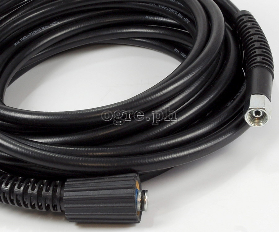 PWH-02 Replacement 6 / 10 / 15 meters Pressure Washer Hose M22F x M14F Threaded Fittings for Ryobi/Hitachi