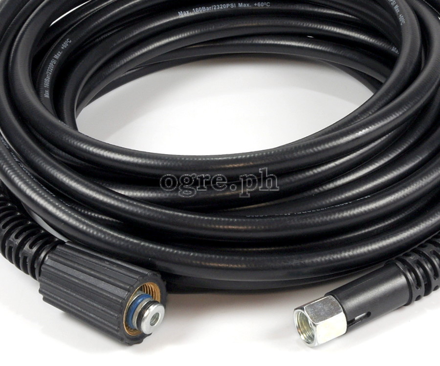 PWH-02 Replacement 6 / 10 / 15 meters Pressure Washer Hose M22F x M14F Threaded Fittings for Ryobi/Hitachi