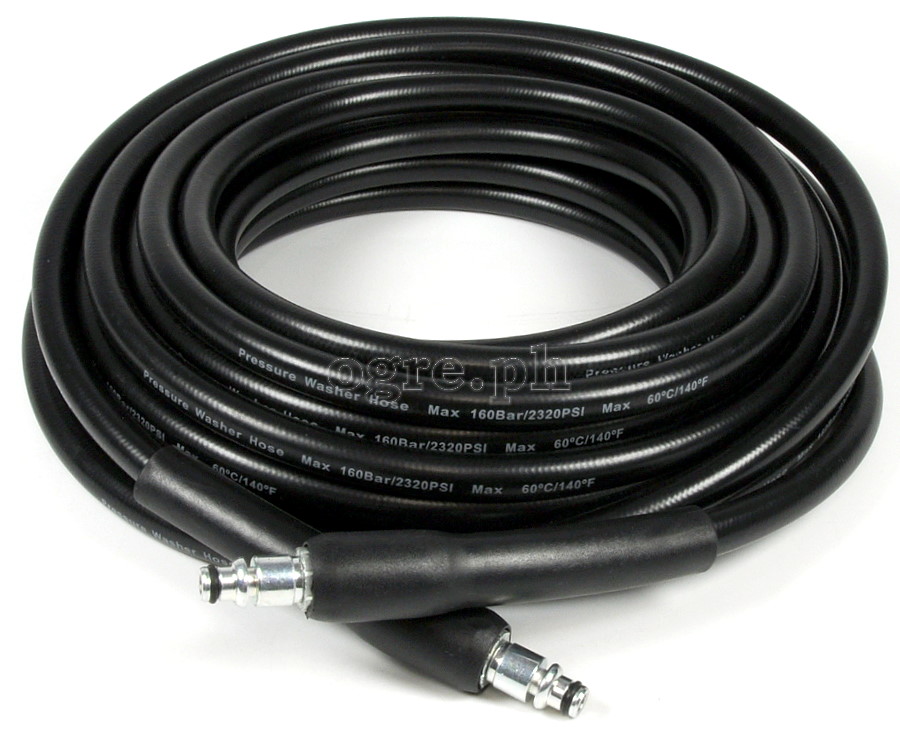 PWH-03 Replacement 6 / 10 / 15 meters Pressure Washer Hose for Bosch AQT/Black & Decker