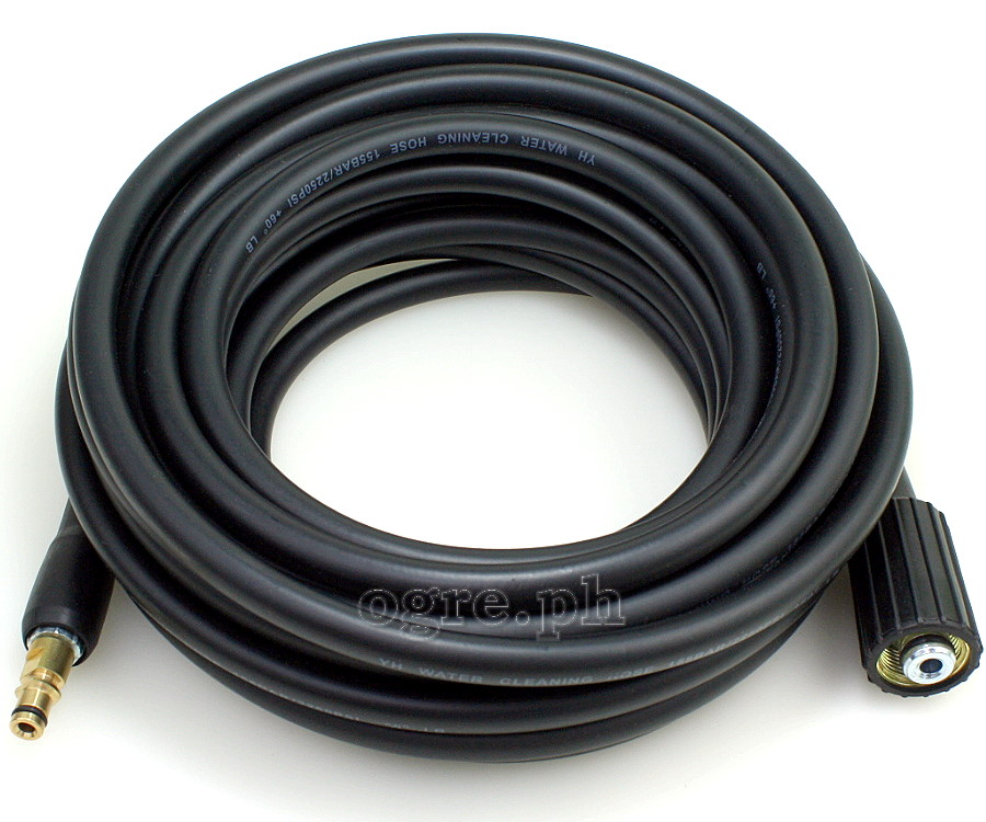 PWH-04 Replacement 6 / 10 / 15 meters Pressure Washer Hose for Karcher (M22 x Quick-Connect)