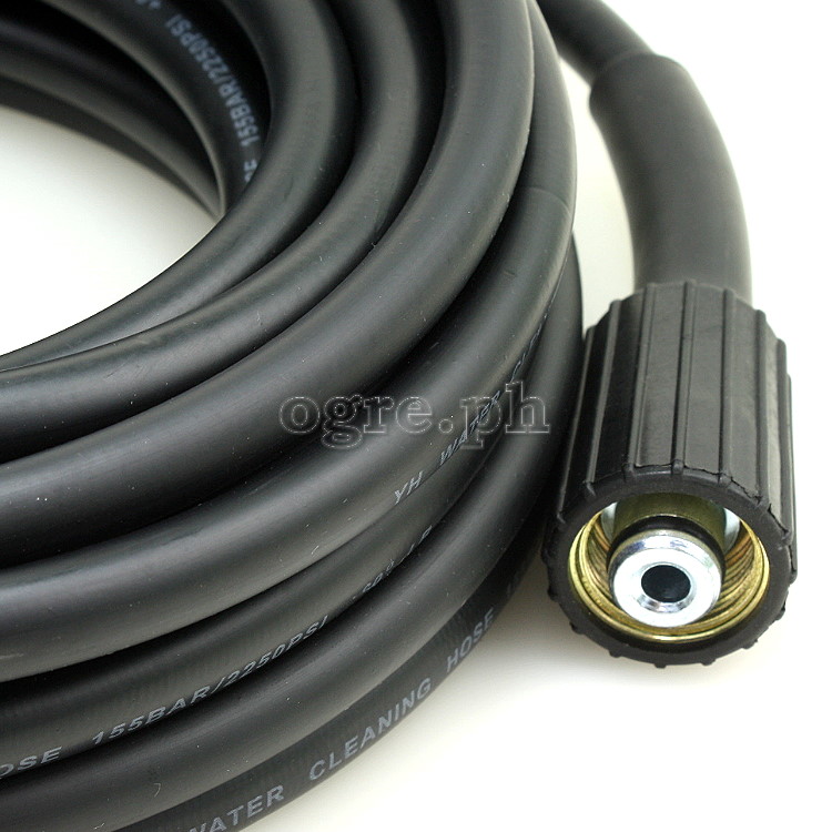 PWH-04 Replacement 6 / 10 / 15 meters Pressure Washer Hose for Karcher (M22 x Quick-Connect)