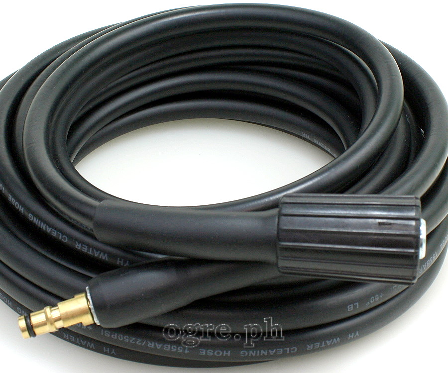 PWH-04 Replacement 6 / 10 / 15 meters Pressure Washer Hose for Karcher (M22 x Quick-Connect)