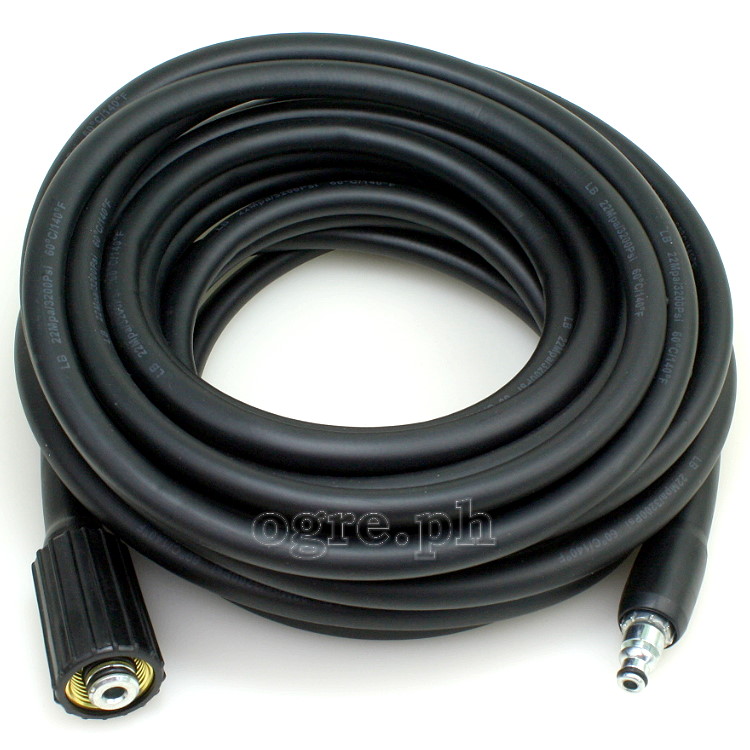 PWH-07 Replacement 6 / 10 / 15 meters Pressure Washer Hose for Black & Decker (M22 x Quick-Connect)