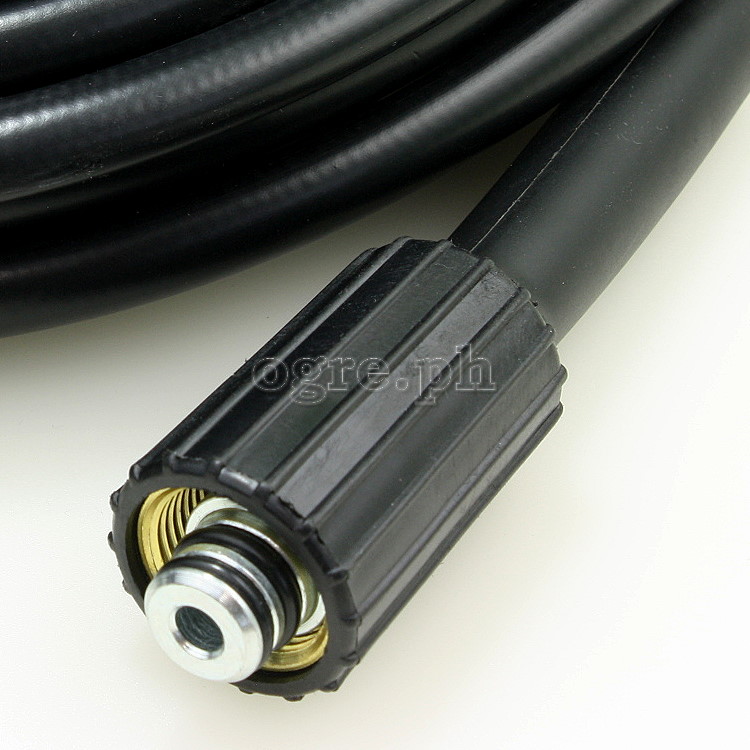 PWH-09 Replacement 6 / 10 / 15 meters Pressure Washer Hose for AR / Kawasaki (M22 x Quick-Connect)