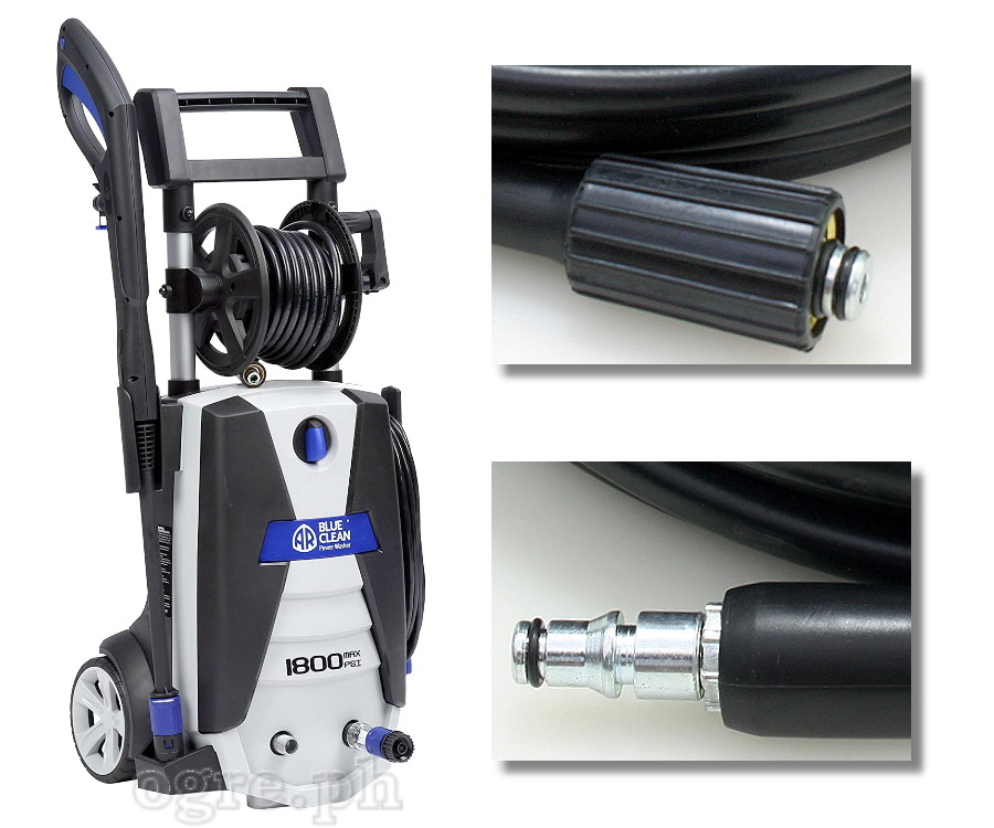 PWH-09 Replacement 6 / 10 / 15 meters Pressure Washer Hose for AR / Kawasaki (M22 x Quick-Connect)